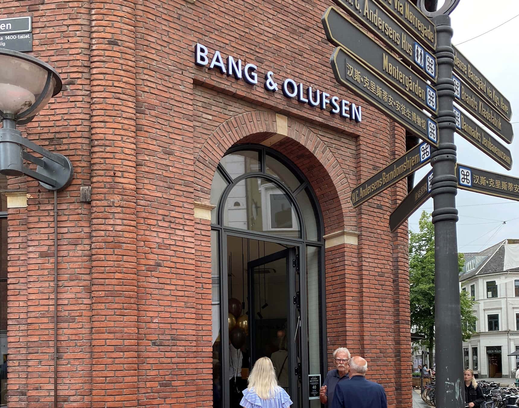 Bang & Olufsen og Drewsen konceptbutik i Odense